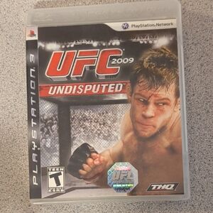 HQ UFC 2009 Undisputed for PlayStation 3 - Black, Gray, Red